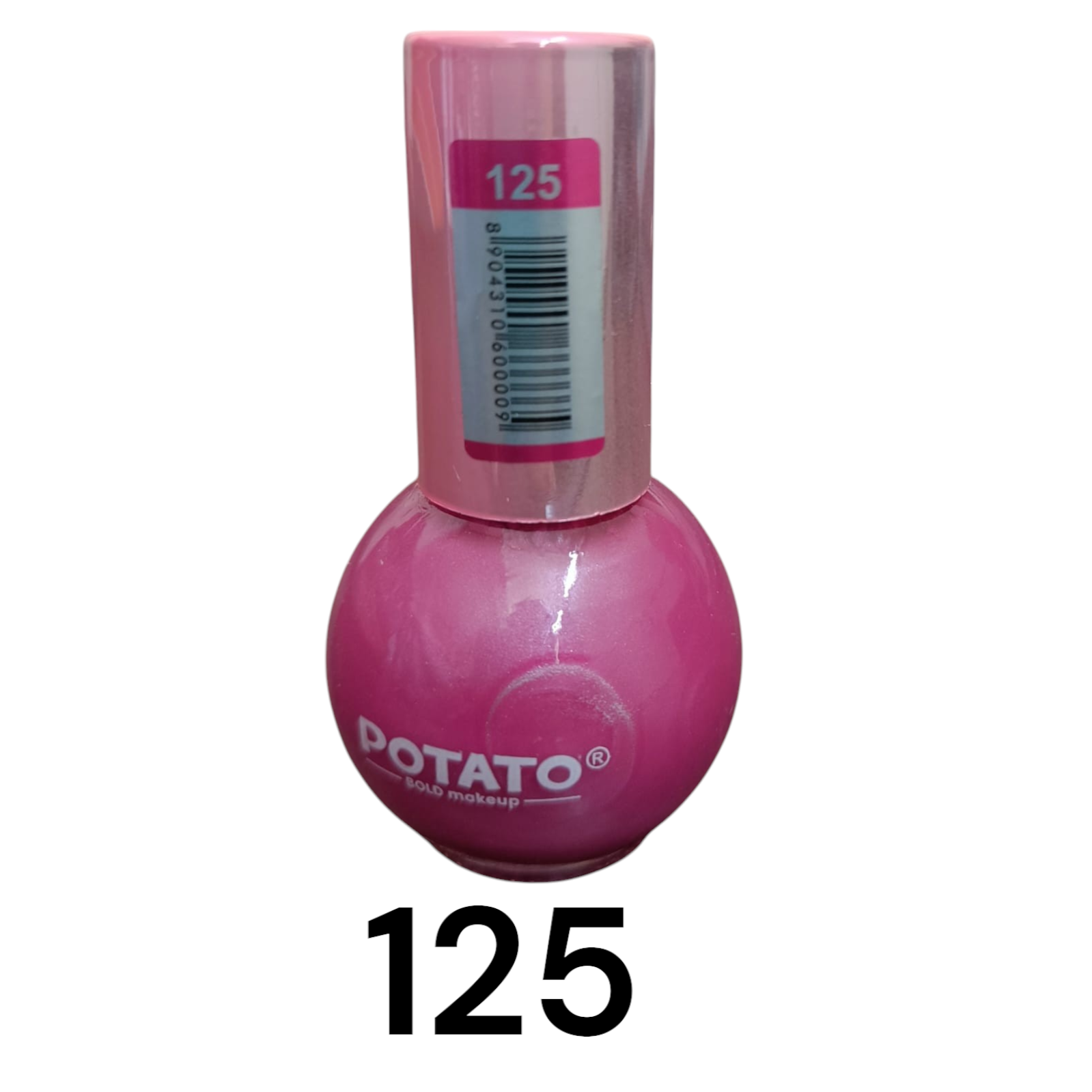 POTATO® Nail Polish  (Metallic Ruby)