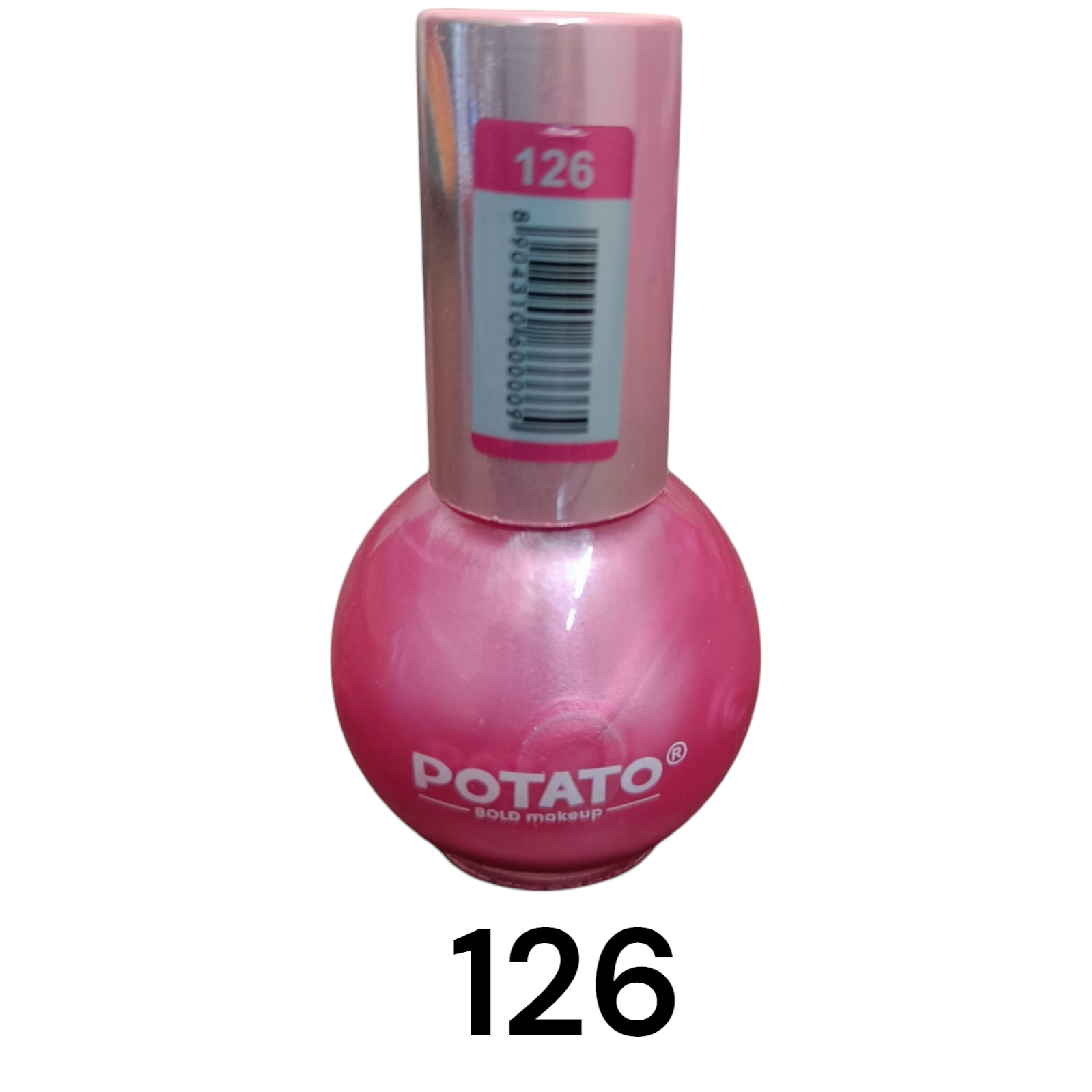 POTATO® Nail Polish  (Metallic Ruby)