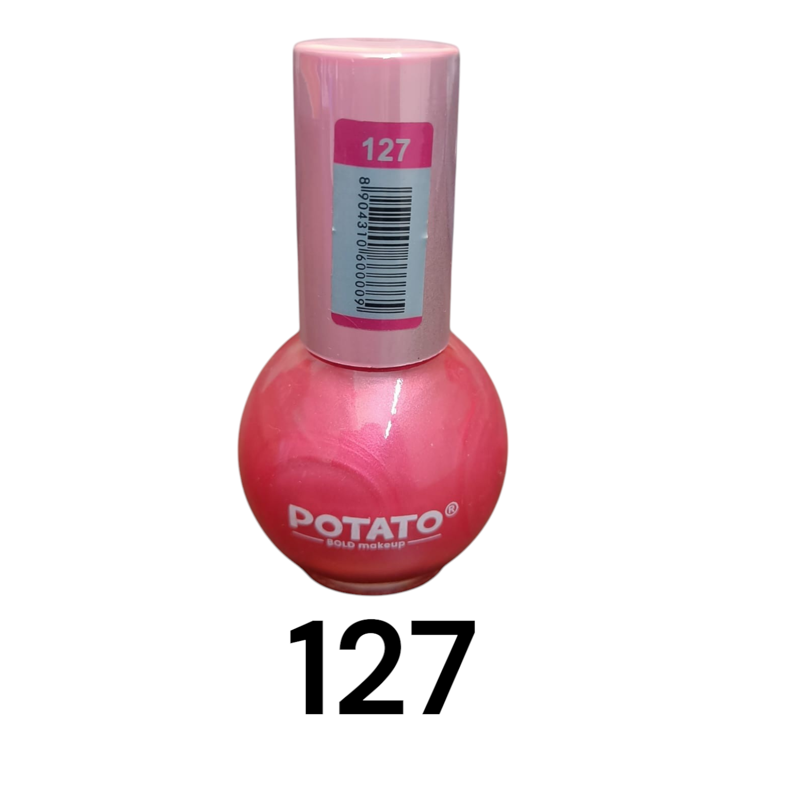 POTATO® Nail Polish  (Metallic Ruby)