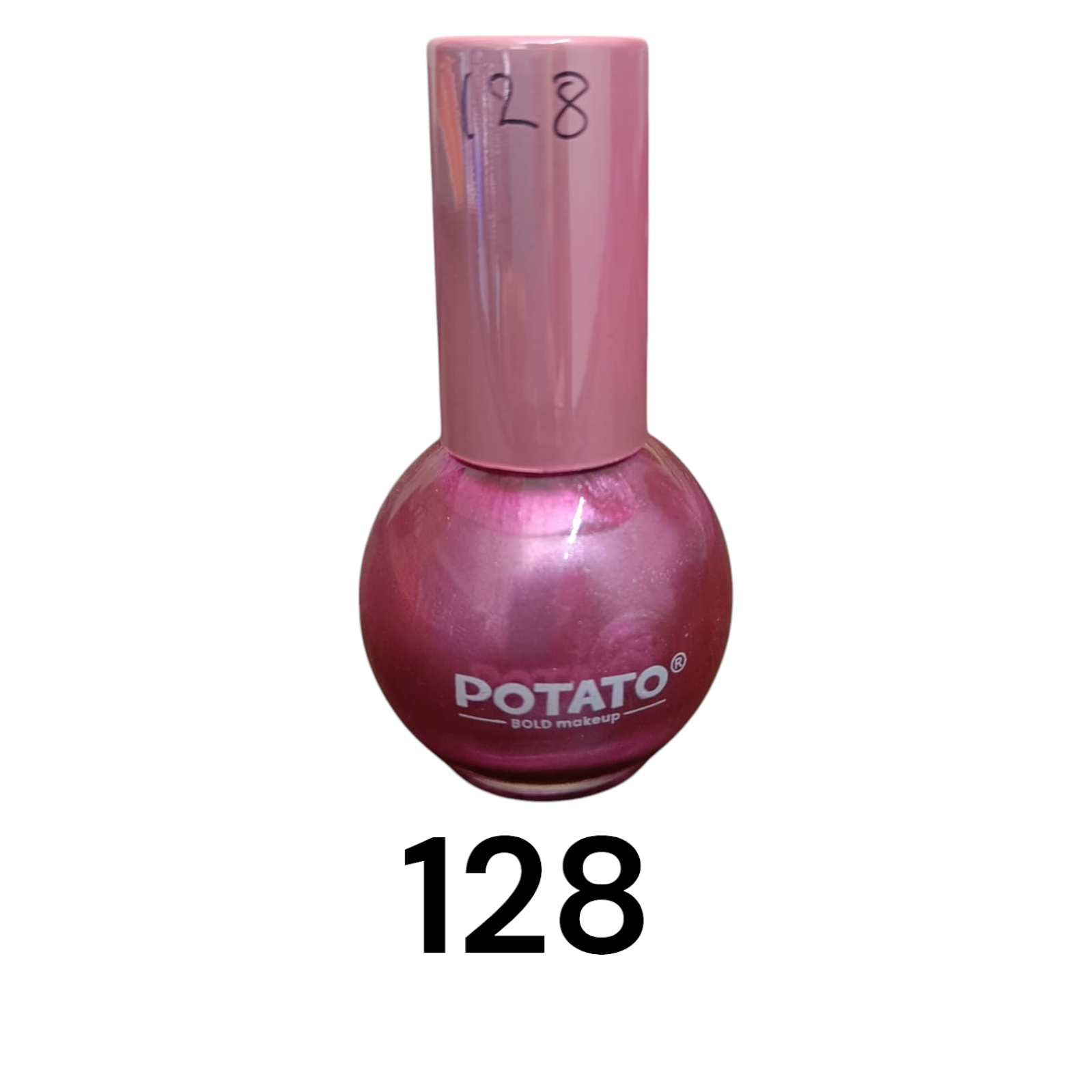 POTATO® Nail Polish  (Metallic Ruby)