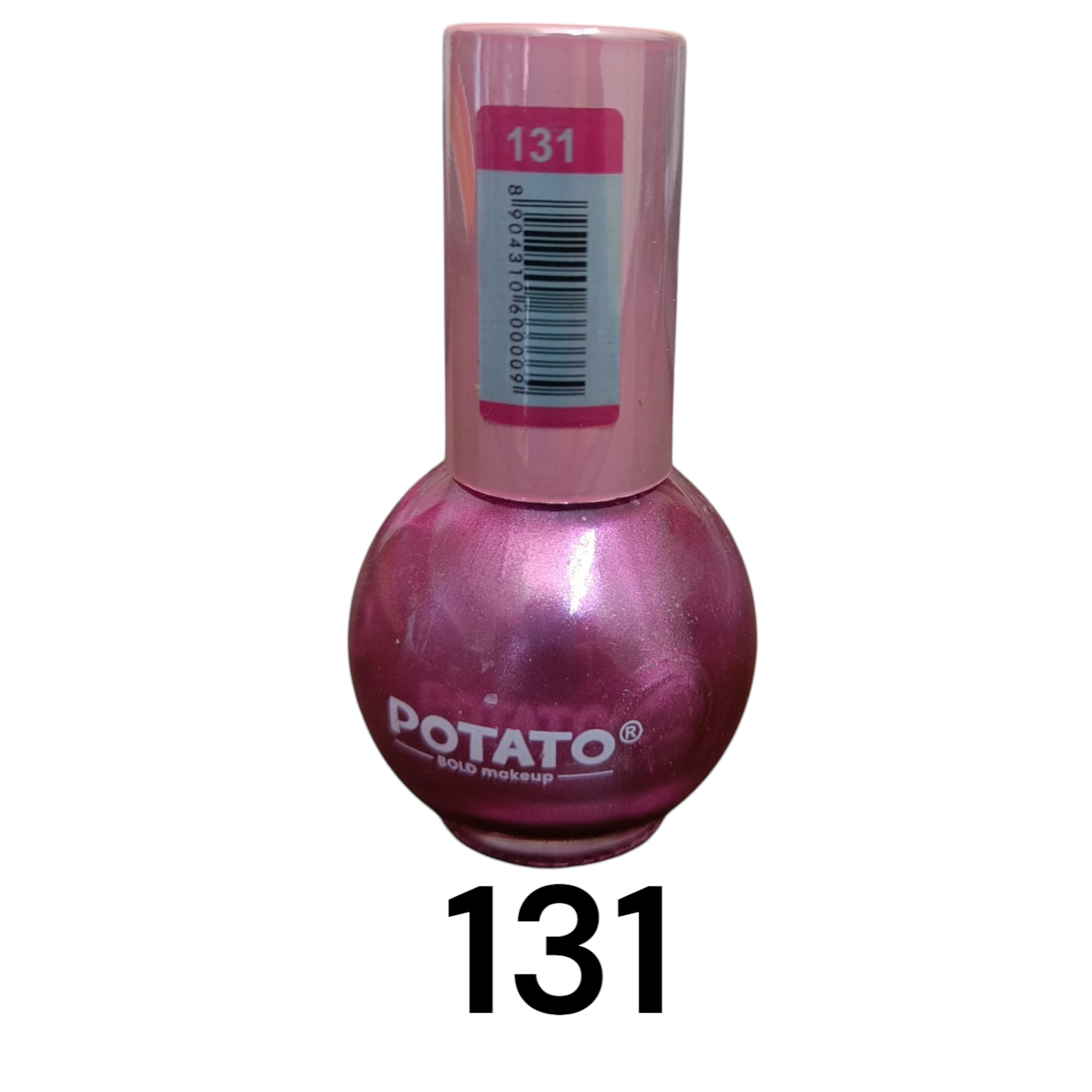 POTATO® Nail Polish  (Metallic Ruby)