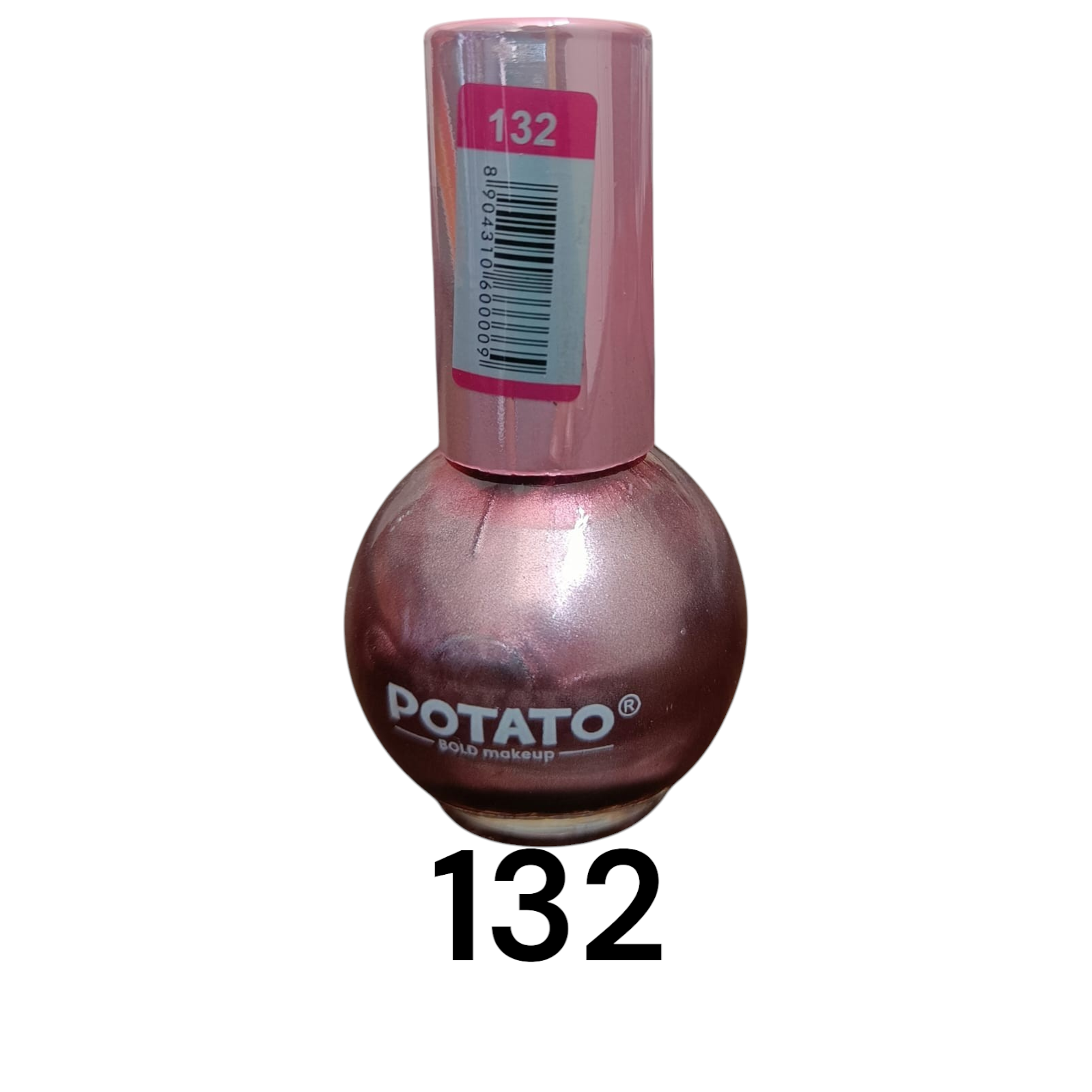 POTATO® Nail Polish  (Metallic Ruby)