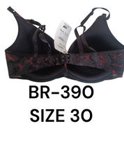 Luxury Sheer Lace Full Coverage Bra – BR-390 (Size 30)