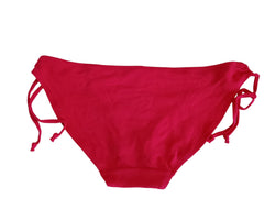 Vibrant Red Adjustable Bikini Bottom