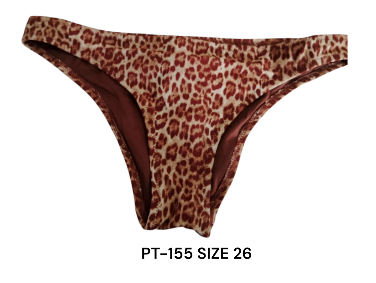 Wild Elegance Leopard Print Bikini Bottom – PT-155