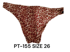 Wild Elegance Leopard Print Bikini Bottom – PT-155