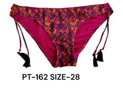 Boho Chic Tassel-Tie Bikini Bottom – Tribal Print (PT-162)