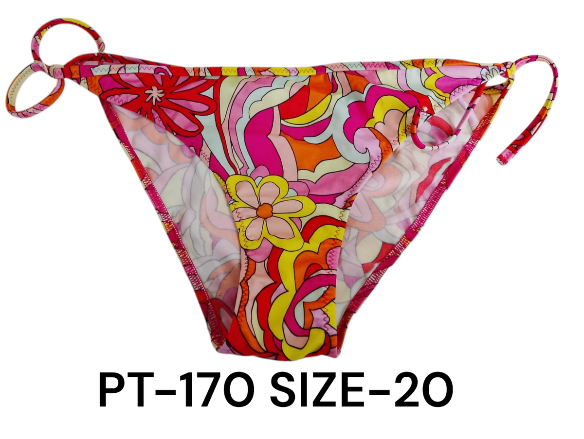 Retro Groove Tie-Side Bikini Bottom – PT-170